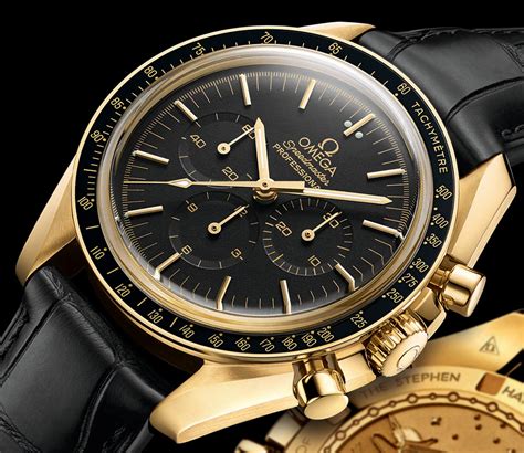 speedmaster gold chronograph